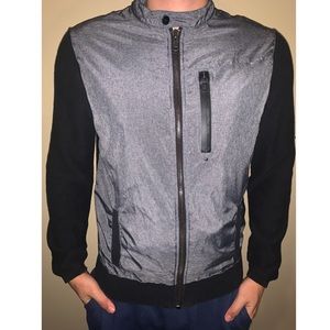 Calvin Klein Jacket/sweater, models height is 5’8